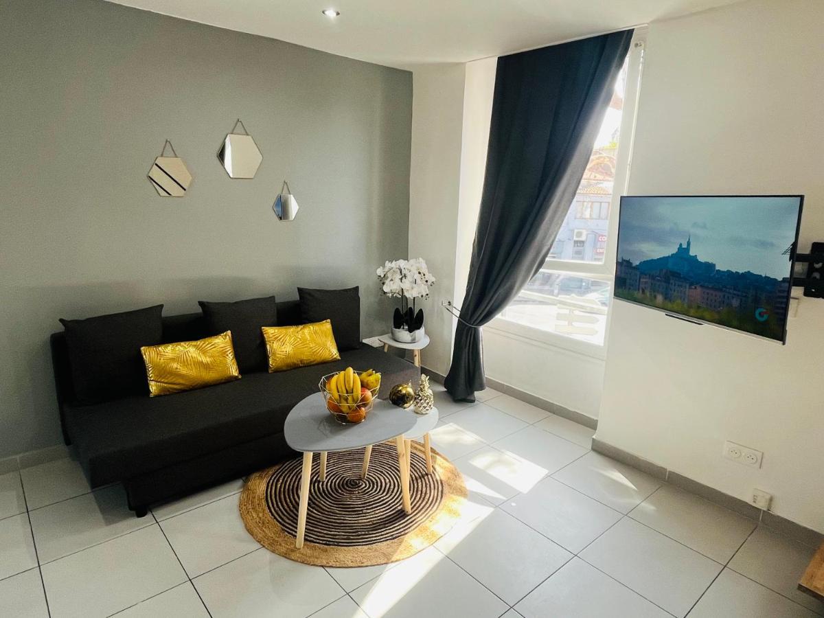 Superbe Duplex Design Neuf 2 Chambres, Climatise Tout Confort, Facile D,Acces Stationnement Gratuit Marsilya Dış mekan fotoğraf